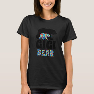 T-shirt Sensibilisation sur l'autisme Gigi Bear