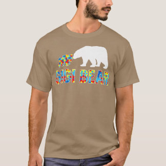 T-shirt Sensibilisation sur l'autisme Gigi Support Ours Au