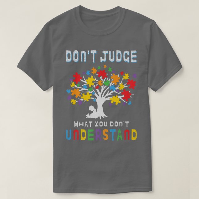 T-shirt Sensibilisation sur l'autisme Hommes Femmes Enseig (Design devant)