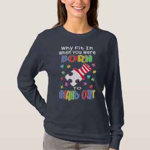 T-shirt Sensibilisation sur l'autisme Inspirante Dire Pour