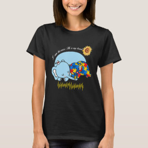 T-shirt Sensibilisation sur l'autisme Je Suis Sa Voix Il E