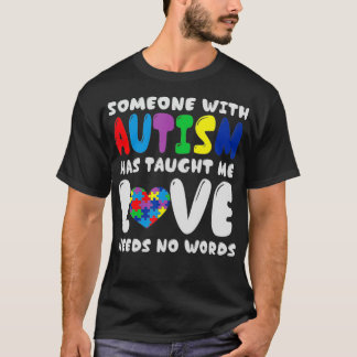 T-shirt Sensibilisation sur l'autisme, L'Amour N'A Pas Bes