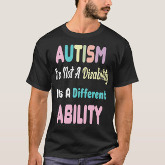 T-shirt Sensibilisation sur l'autisme L'Autisme N'Est Pas 
