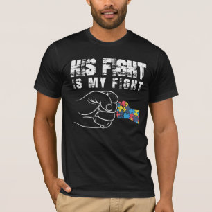T-shirt sensibilisation sur l'autisme Maman Papa Autistic