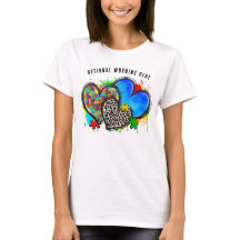 T-shirt Sensibilisation sur l'autisme mignonne