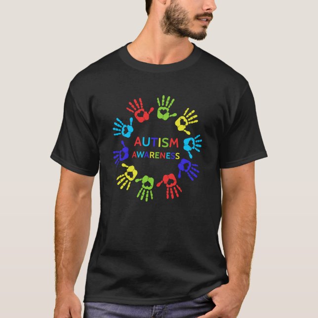 T-shirt Sensibilisation sur l'autisme Mondiale 2 Avril 201 (Devant)