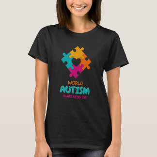 T-shirt Sensibilisation sur l'autisme Mondiale 2 Avril 202