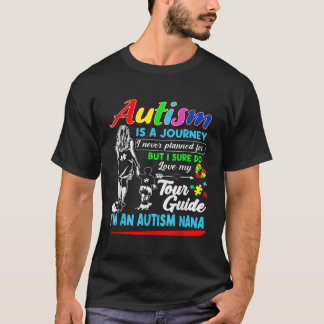 T-shirt Sensibilisation sur l'autisme Nana Autisme Est Un 