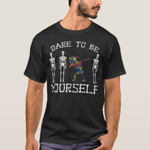 T-shirt sensibilisation sur l'autisme ose être soi-même
