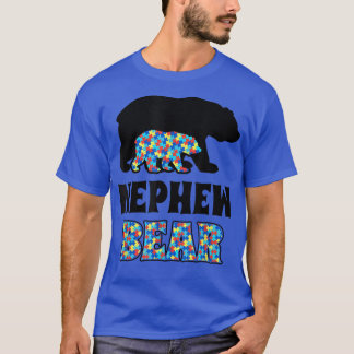 T-shirt Sensibilisation sur l'autisme Ours de Nephew