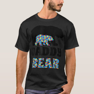 T-shirt Sensibilisation sur l'autisme papa Bear