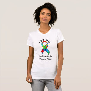 T-shirt Sensibilisation sur l'autisme Pièces manquantes Ri