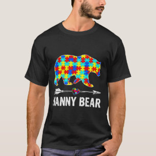 T-shirt Sensibilisation sur l'autisme Pour Nanny Bear