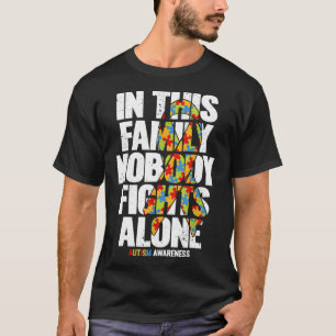 T-shirt Sensibilisation sur l'autisme Soutien familial Mam