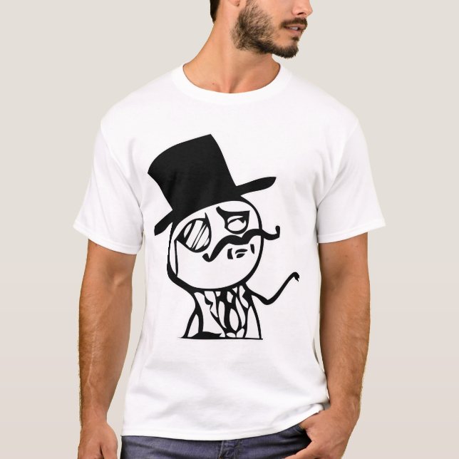 T-shirt Sentez comme un meme de monsieur comique (Devant)