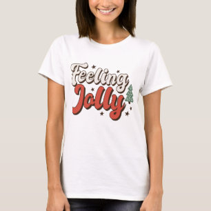 T-shirt Sentez Jolly Noël rétro