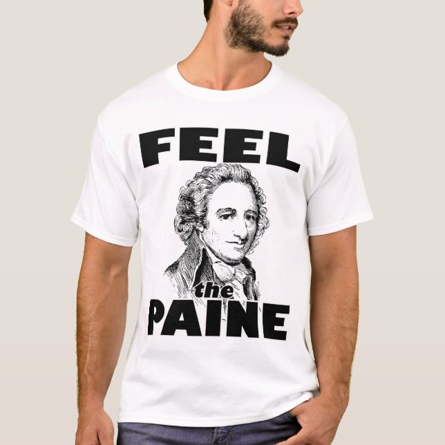 T-shirt Sentez la chemise des hommes de Paine (Devant)