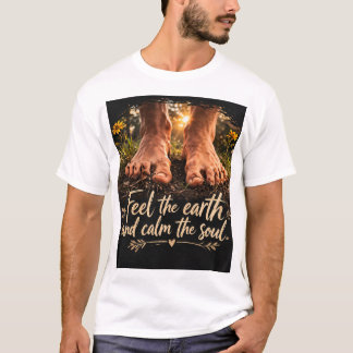 T-shirt Sentez la terre calmer l'âme