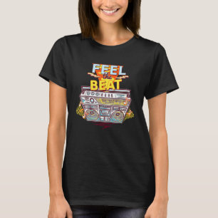 T-shirt Sentez Le Beat Cool Retro Music Illustration Graph