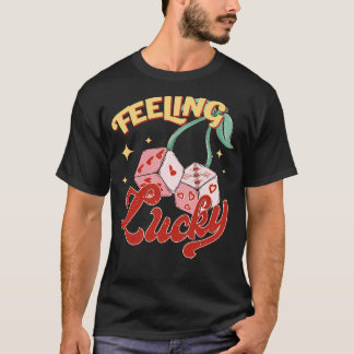 T-shirt Sentez Lucky Tic Tac Toe Love Jeu Valentine Cadeau