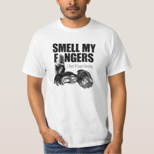 T-shirt Sentez mes doigts (l'hockey)