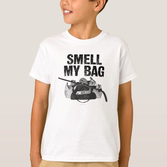 T-shirt Sentez mon sac (la puanteur d'hockey) (Devant)