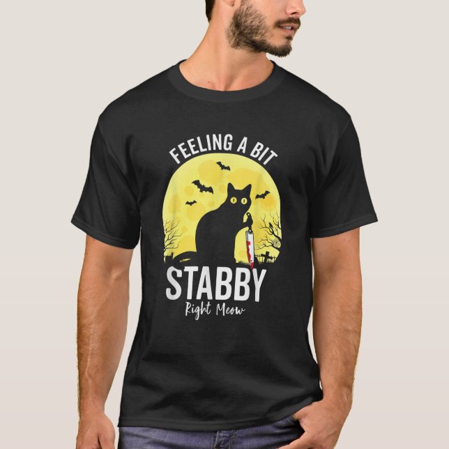 T-shirt Sentez un peu de stabilisation à droite Meow Funny (Devant)
