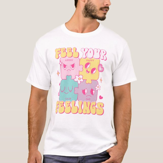 T-shirt Sentez vos sentiments (Devant)