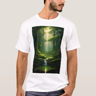 T-shirt Sentier de la forêt enchantée