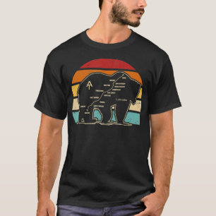 T-shirt Sentier Des Appalaches, Symbole Ours Des Appalache