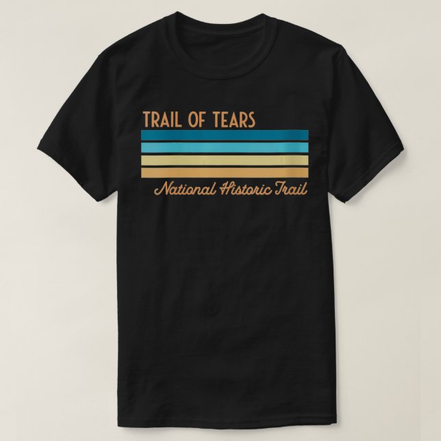 T-shirt Sentier des femmes des larmes Sentier historique n (Design devant)