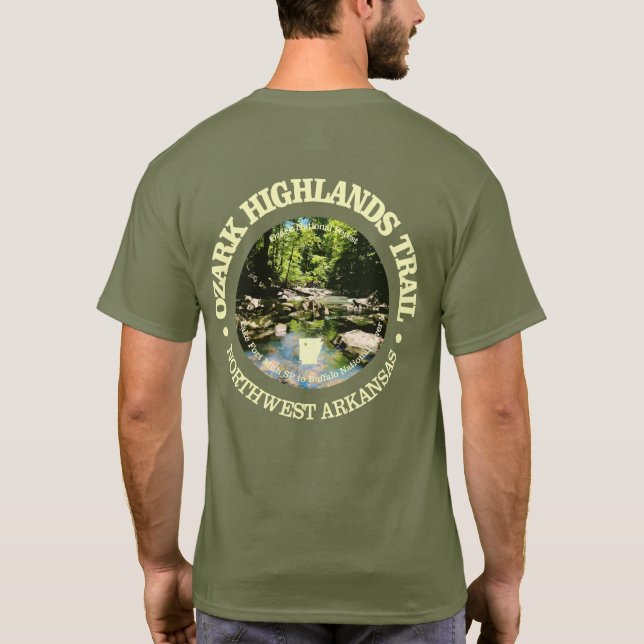T-shirt Sentier des Hautes-Terres d'Ozark (rd) (Dos)