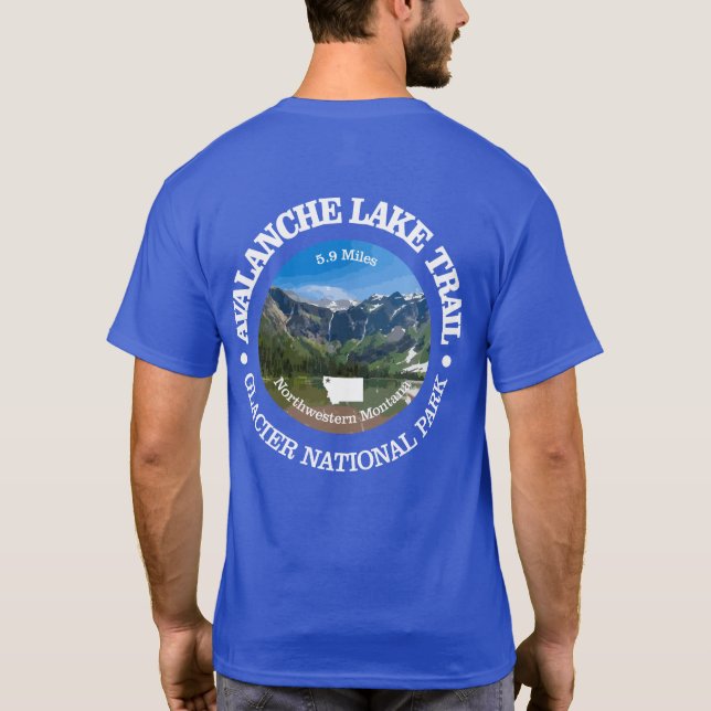 T-shirt Sentier du lac Avalanche (PCO) (Dos)