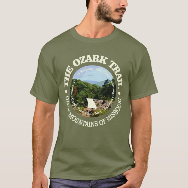 T-shirt Sentier Ozark (rd) (Devant)