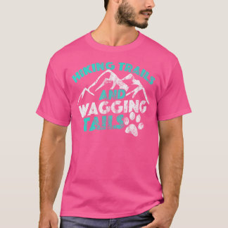 T-shirt Sentiers De randonnée Et Sentiers De Marche Chien