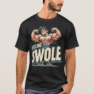T-shirt Sentiment de gonfle - Fantaisie chemises de gym