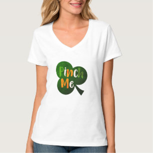 T-shirt Sentiment de Jour de la Saint Patrick chanceux me 