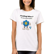 Sentiment fleur bleue inpirationnel