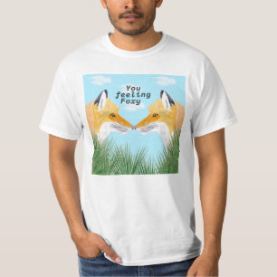 T-shirt Sentiment Foxy x2