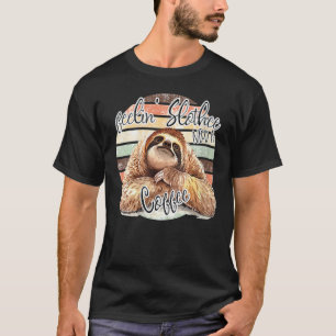 T-shirt Sentiment Paresseuse Besoin D'Un Café Café Paress