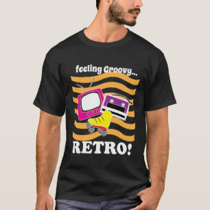 T-shirt Sentiment Rétro Groovy