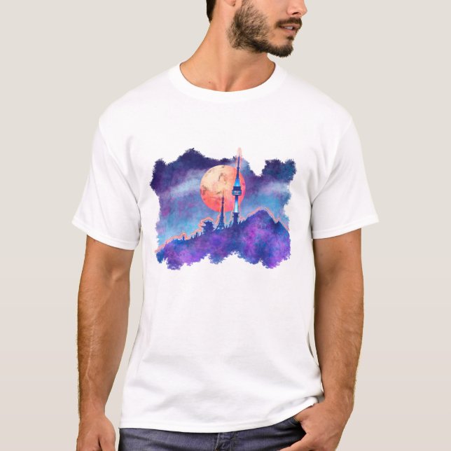 T-shirt Séoul, chemise sud-coréenne (Devant)