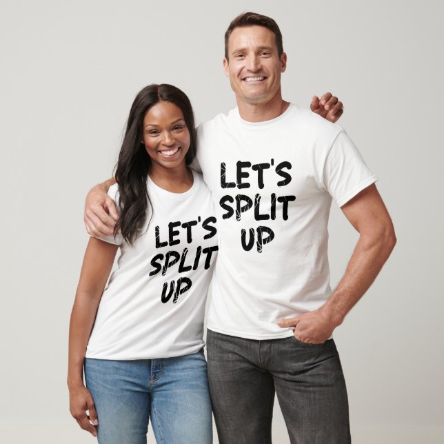 T-shirt Séparons-nous (Unisexe)