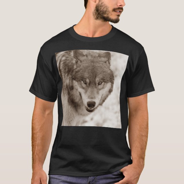 T-shirt Sepia Wolf (Devant)