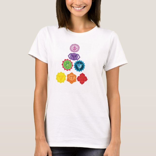 T-shirt Sept Chakras, nouvelle Débardeur d'entraînement po (Devant)