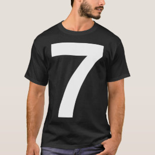 T-shirt Sept helvetica pour des obscurités