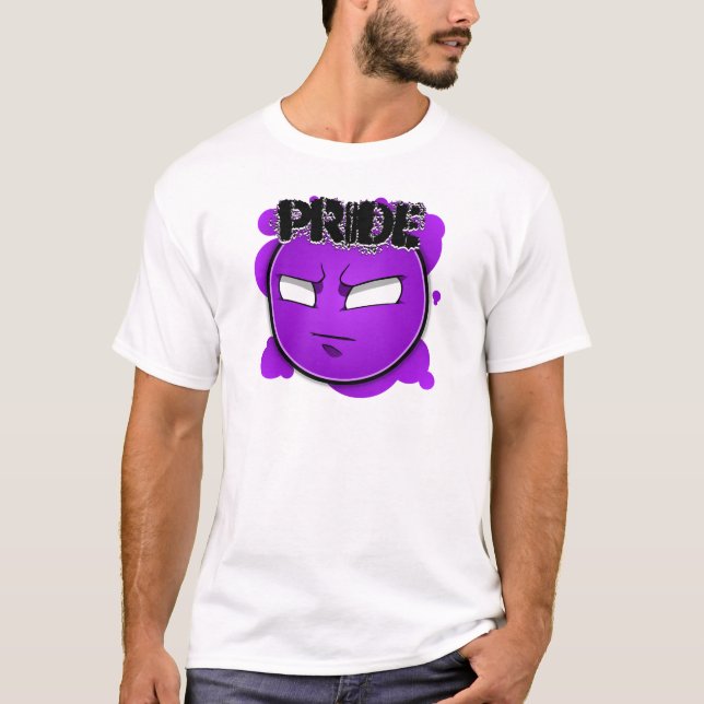 T-shirt Sept visages de péchés - fierté (Devant)