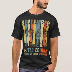 T-shirt Septembre 1968 Vintage Funny 52e anniversaire cade