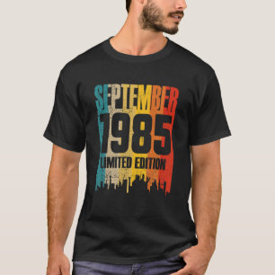 T-shirt Septembre 1985 36 Anniversaire Limitée Editi