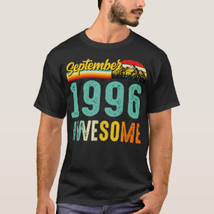 T-shirt Septembre 1996 Chemise Cadeau Anniversaire Vintage
